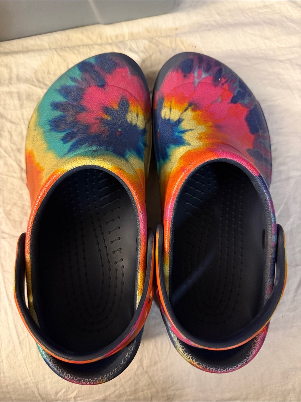 Crocs Adult Tie-Dye Clog Shoes - Multicolor